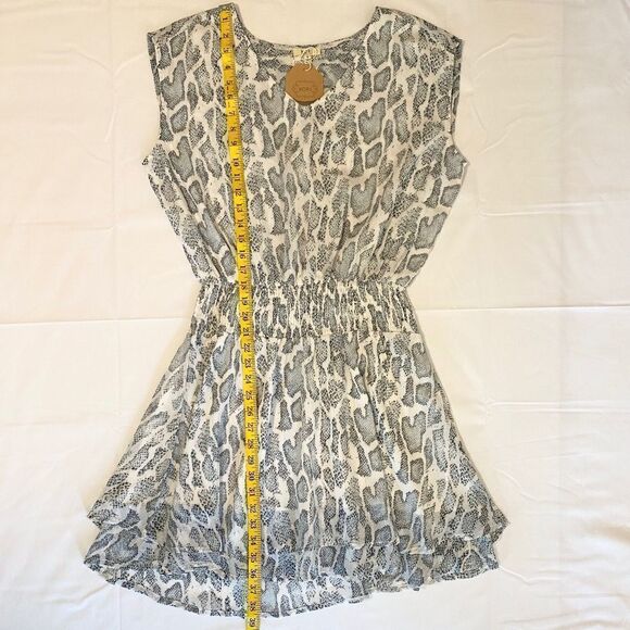 NWT Kori Snake Skin Print Dress Small - Picture 3 of 4